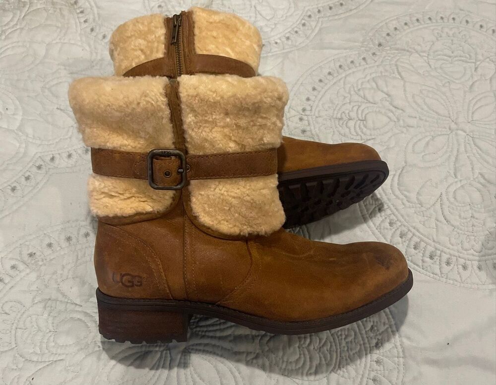 UGG Blayre 2 Ankle Boots Camel Women’s 8.5